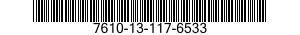 7610-13-117-6533  7610131176533 131176533