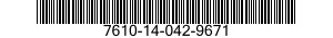 7610-14-042-9671  7610140429671 140429671