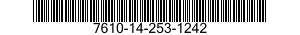 7610-14-253-1242  7610142531242 142531242