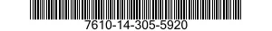 7610-14-305-5920  7610143055920 143055920