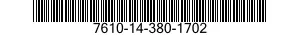 7610-14-380-1702  7610143801702 143801702