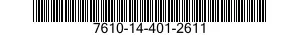 7610-14-401-2611  7610144012611 144012611