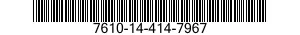 7610-14-414-7967  7610144147967 144147967