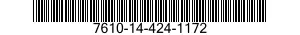 7610-14-424-1172  7610144241172 144241172