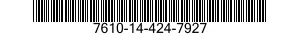 7610-14-424-7927 MANUAL,TECHNICAL 7610144247927 144247927