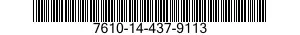 7610-14-437-9113  7610144379113 144379113