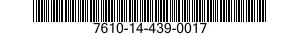 7610-14-439-0017  7610144390017 144390017
