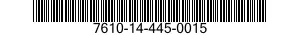 7610-14-445-0015  7610144450015 144450015