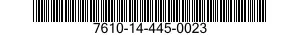 7610-14-445-0023  7610144450023 144450023