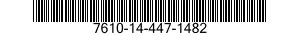 7610-14-447-1482  7610144471482 144471482