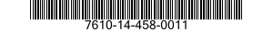 7610-14-458-0011  7610144580011 144580011