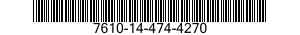 7610-14-474-4270  7610144744270 144744270