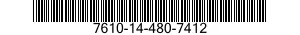 7610-14-480-7412  7610144807412 144807412