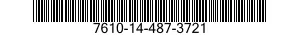 7610-14-487-3721 PARTS LIST 7610144873721 144873721