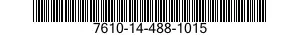 7610-14-488-1015 PARTS LIST 7610144881015 144881015