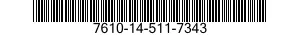 7610-14-511-7343  7610145117343 145117343