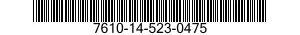 7610-14-523-0475 MANUAL,TECHNICAL 7610145230475 145230475