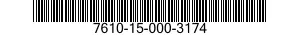 7610-15-000-3174 MANUAL,TECHNICAL 7610150003174 150003174