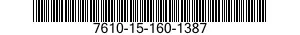 7610-15-160-1387 DICTIONARY 7610151601387 151601387