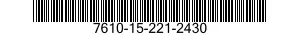 7610-15-221-2430 MANUALE DEGLI IMPIA 7610152212430 152212430