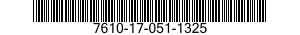 7610-17-051-1325 MANUAL,TECHNICAL 7610170511325 170511325
