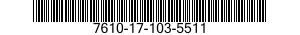 7610-17-103-5511 MANUAL,TECHNICAL 7610171035511 171035511