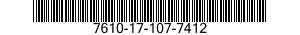 7610-17-107-7412 HANDLEIDING, TECHNI 7610171077412 171077412