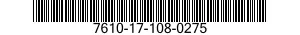 7610-17-108-0275 HANDLEIDING, TECHNI 7610171080275 171080275