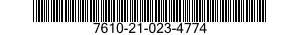 7610-21-023-4774  7610210234774 210234774