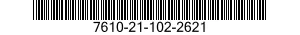 7610-21-102-2621 PARTS LIST 7610211022621 211022621