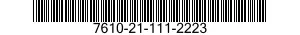 7610-21-111-2223  7610211112223 211112223