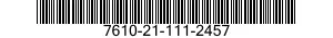7610-21-111-2457  7610211112457 211112457