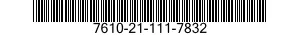 7610-21-111-7832  7610211117832 211117832