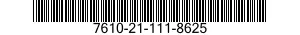 7610-21-111-8625  7610211118625 211118625