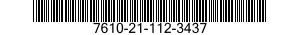 7610-21-112-3437  7610211123437 211123437