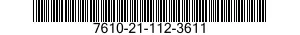 7610-21-112-3611  7610211123611 211123611
