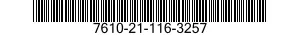7610-21-116-3257  7610211163257 211163257