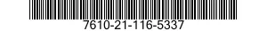 7610-21-116-5337  7610211165337 211165337
