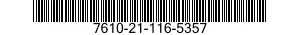 7610-21-116-5357 MANUAL,TECHNICAL 7610211165357 211165357