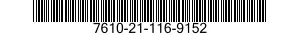 7610-21-116-9152  7610211169152 211169152