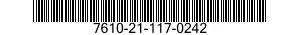 7610-21-117-0242  7610211170242 211170242