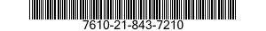 7610-21-843-7210  7610218437210 218437210