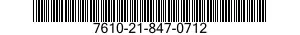 7610-21-847-0712  7610218470712 218470712