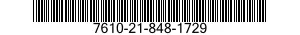 7610-21-848-1729  7610218481729 218481729