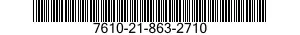7610-21-863-2710  7610218632710 218632710