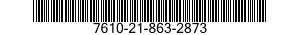 7610-21-863-2873  7610218632873 218632873