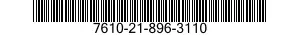 7610-21-896-3110  7610218963110 218963110