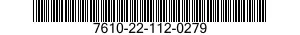 7610-22-112-0279  7610221120279 221120279
