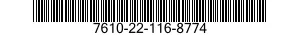 7610-22-116-8774 BOOK 7610221168774 221168774