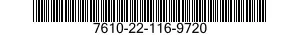 7610-22-116-9720 MANUAL,TECHNICAL 7610221169720 221169720